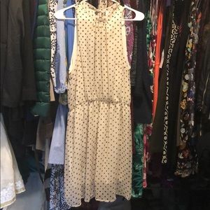 Anthropologie polka dot dress